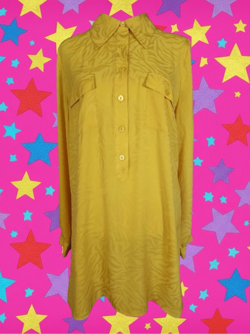 ModCloth Retro Mod Boho Preppy Eclectic Grandpa Cottagecore Grandmacore Dress M